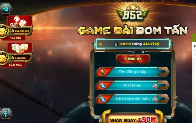 Cổng game bài đổi thưởng B52 là trang gambling trực tuyến Việt Nam uy tín