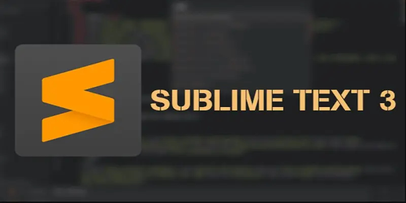 Phần mềm lập trình mã nguồn Sublime Text